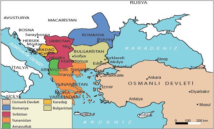 Balkan Savaşına Katılan Devletler